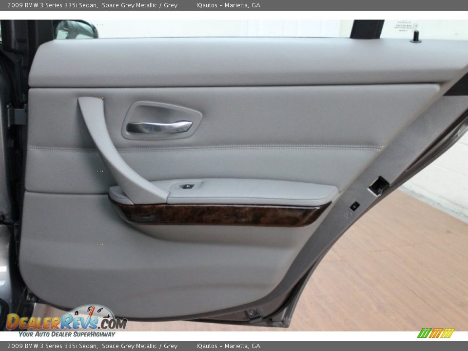 2009 BMW 3 Series 335i Sedan Space Grey Metallic / Grey Photo #26
