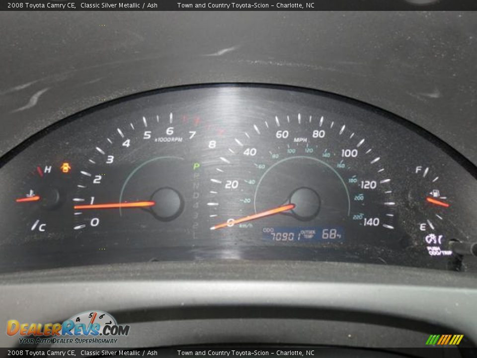 2008 Toyota Camry CE Classic Silver Metallic / Ash Photo #13