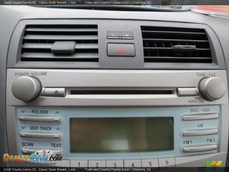 2008 Toyota Camry CE Classic Silver Metallic / Ash Photo #14