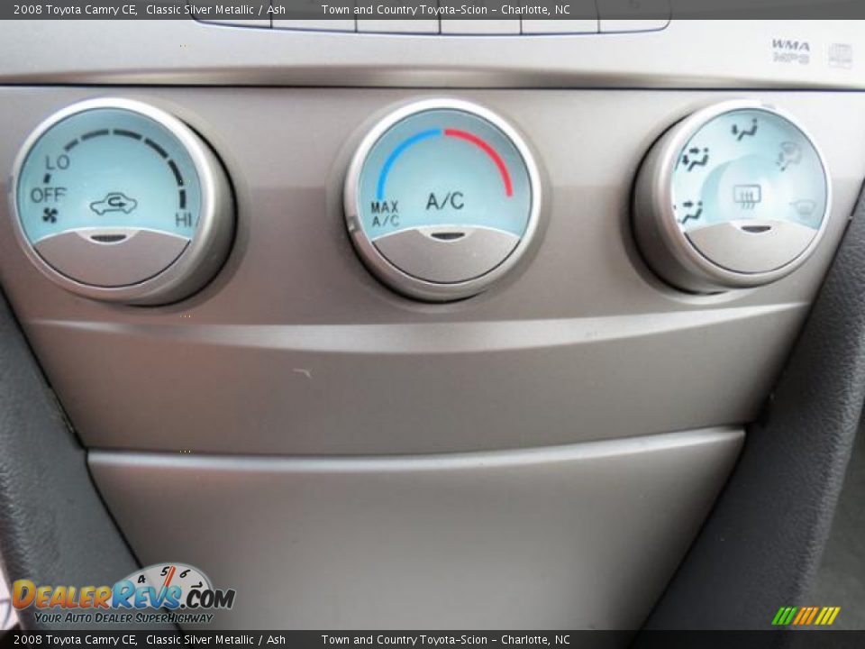 2008 Toyota Camry CE Classic Silver Metallic / Ash Photo #15