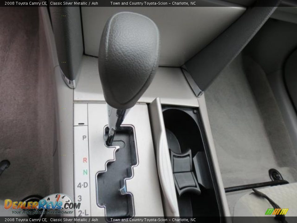 2008 Toyota Camry CE Classic Silver Metallic / Ash Photo #16