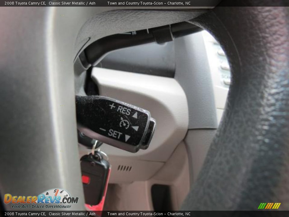 2008 Toyota Camry CE Classic Silver Metallic / Ash Photo #17