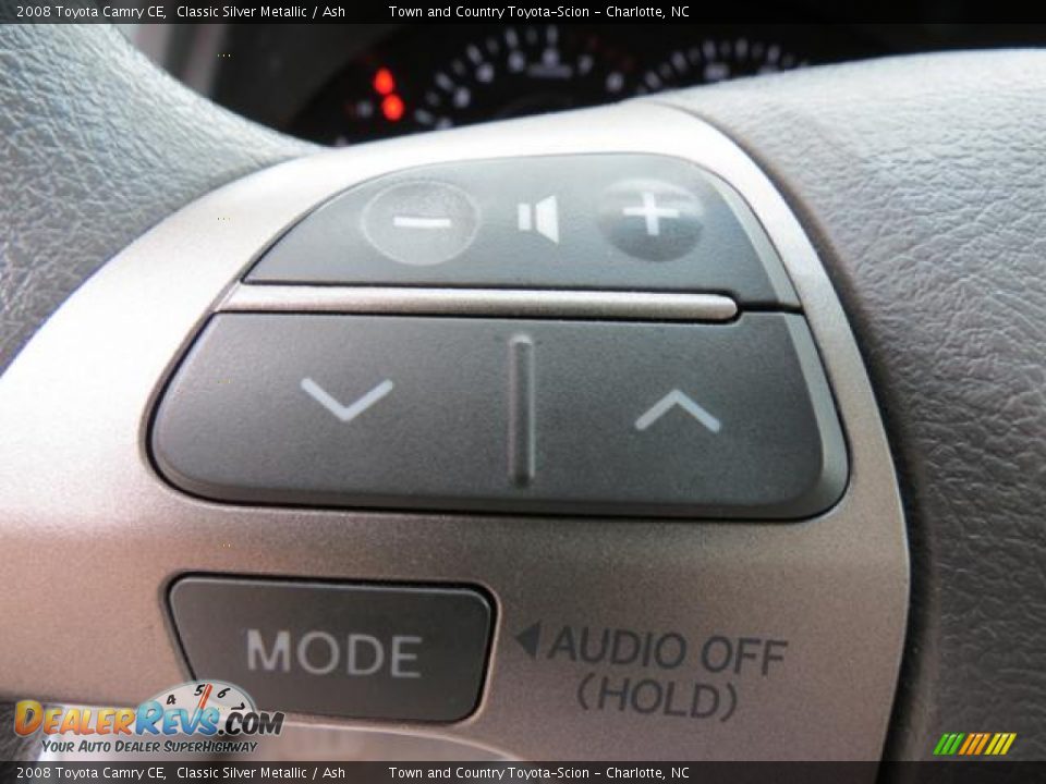 2008 Toyota Camry CE Classic Silver Metallic / Ash Photo #18