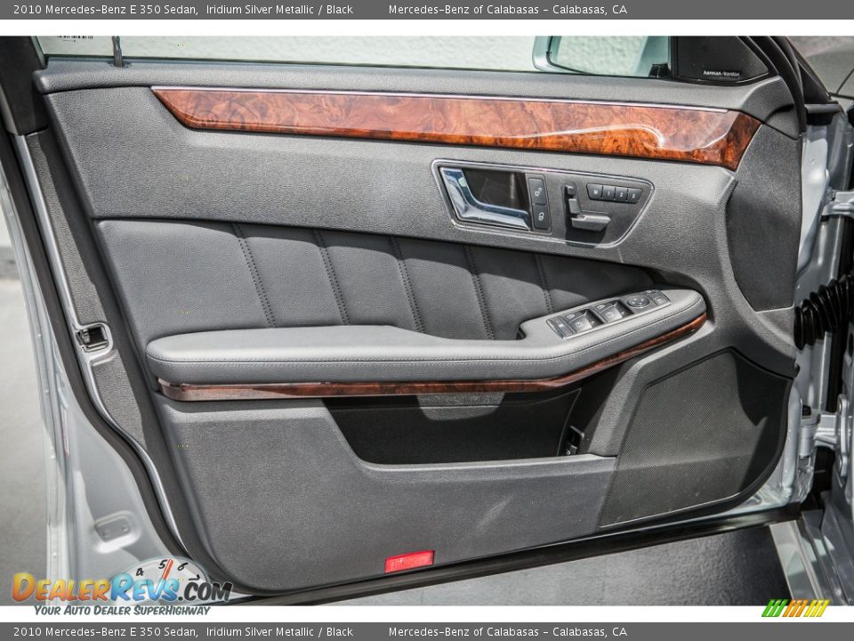 2010 Mercedes-Benz E 350 Sedan Iridium Silver Metallic / Black Photo #18