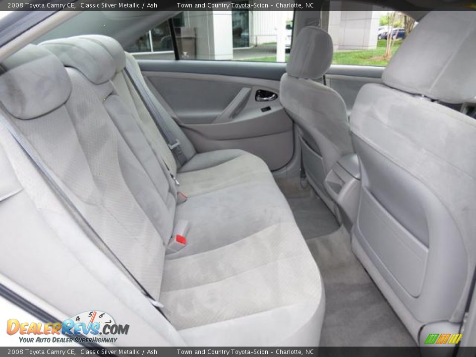 2008 Toyota Camry CE Classic Silver Metallic / Ash Photo #25