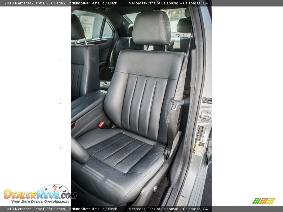 2010 Mercedes-Benz E 350 Sedan Iridium Silver Metallic / Black Photo #20
