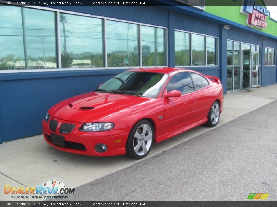 2006 Pontiac GTO Coupe Torrid Red / Black Photo #1