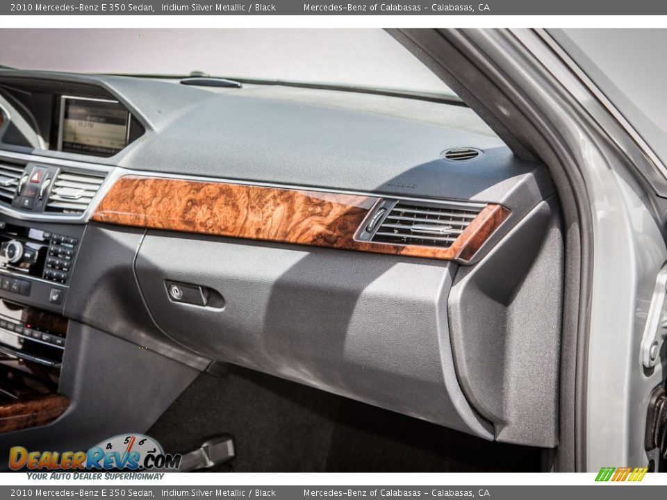 2010 Mercedes-Benz E 350 Sedan Iridium Silver Metallic / Black Photo #21