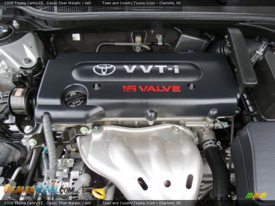 2008 Toyota Camry CE Classic Silver Metallic / Ash Photo #28