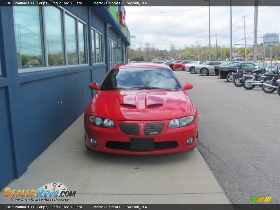 2006 Pontiac GTO Coupe Torrid Red / Black Photo #2