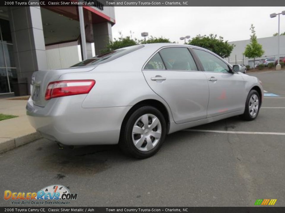 2008 Toyota Camry CE Classic Silver Metallic / Ash Photo #29
