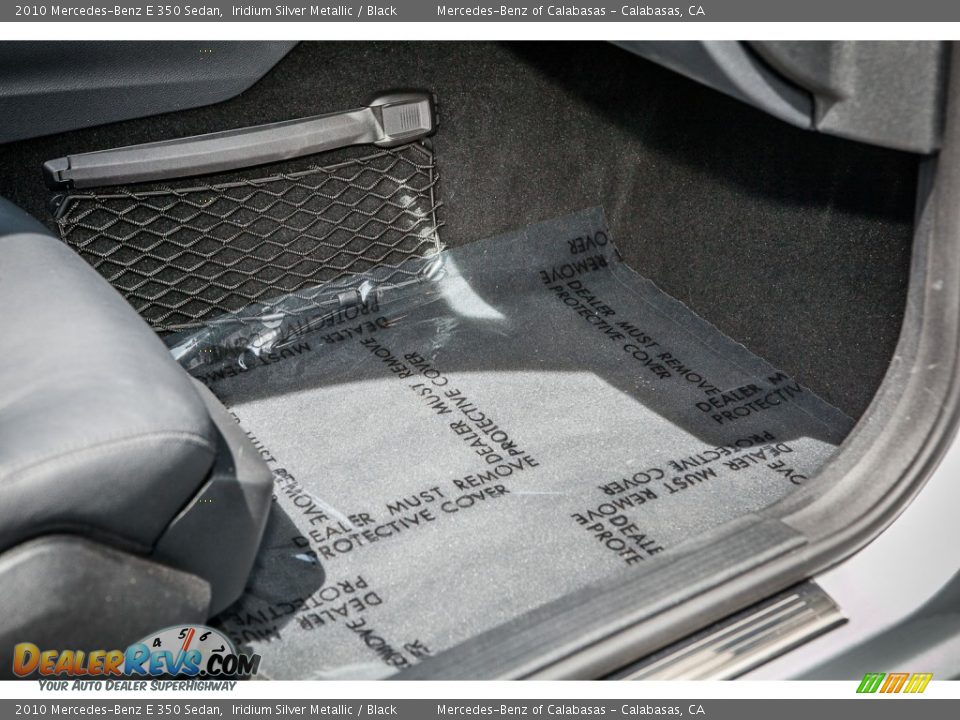 2010 Mercedes-Benz E 350 Sedan Iridium Silver Metallic / Black Photo #22