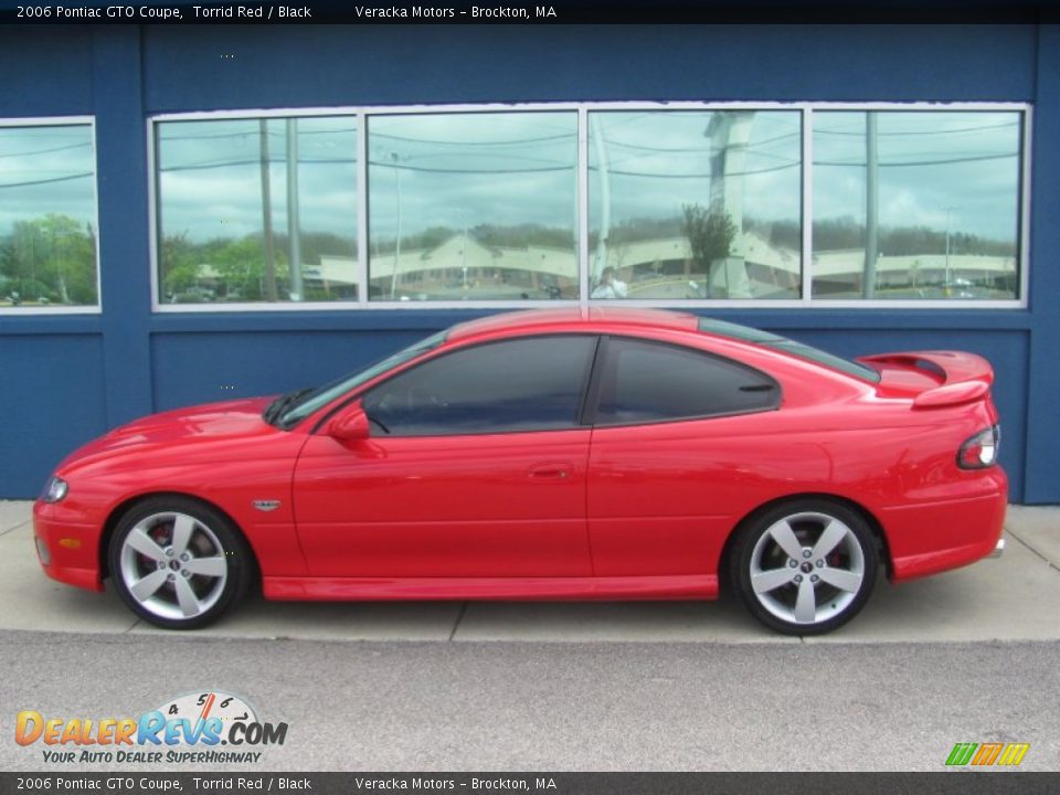 2006 Pontiac GTO Coupe Torrid Red / Black Photo #3