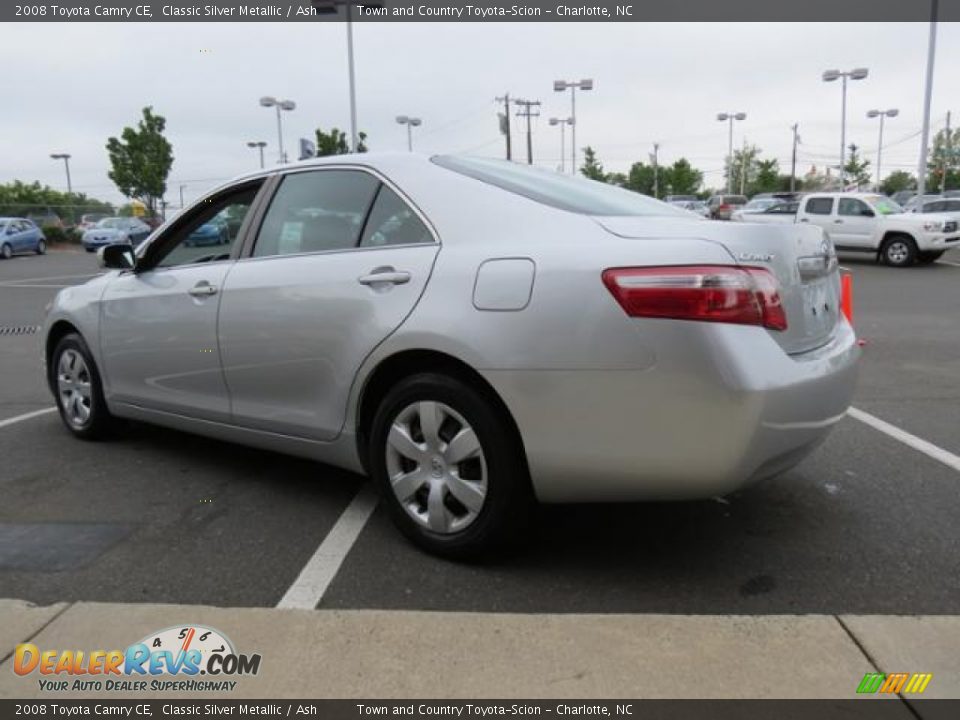 2008 Toyota Camry CE Classic Silver Metallic / Ash Photo #31