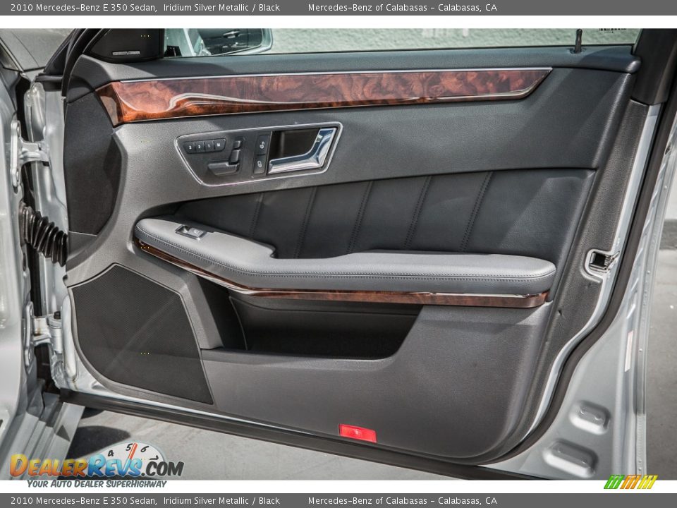 2010 Mercedes-Benz E 350 Sedan Iridium Silver Metallic / Black Photo #23