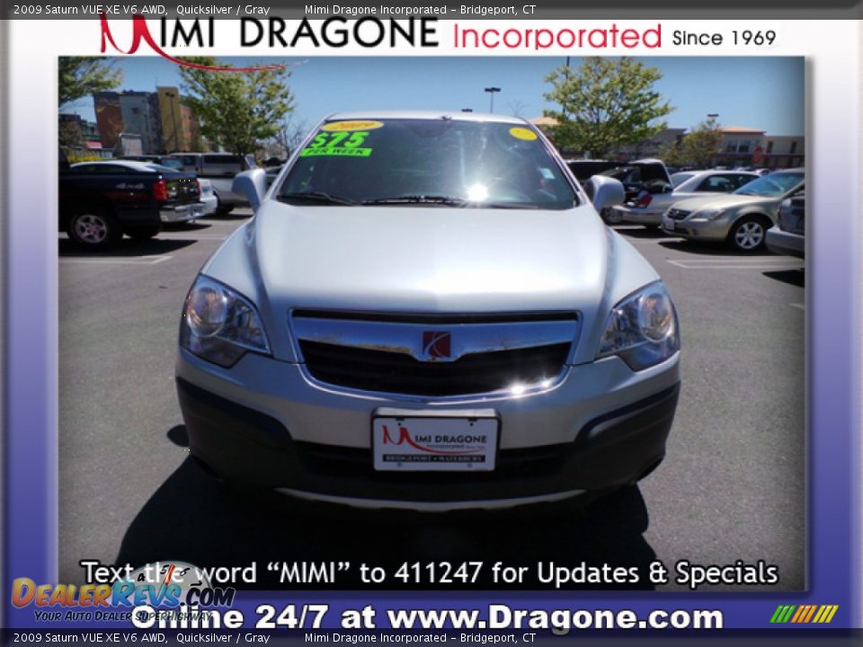 2009 Saturn VUE XE V6 AWD Quicksilver / Gray Photo #2