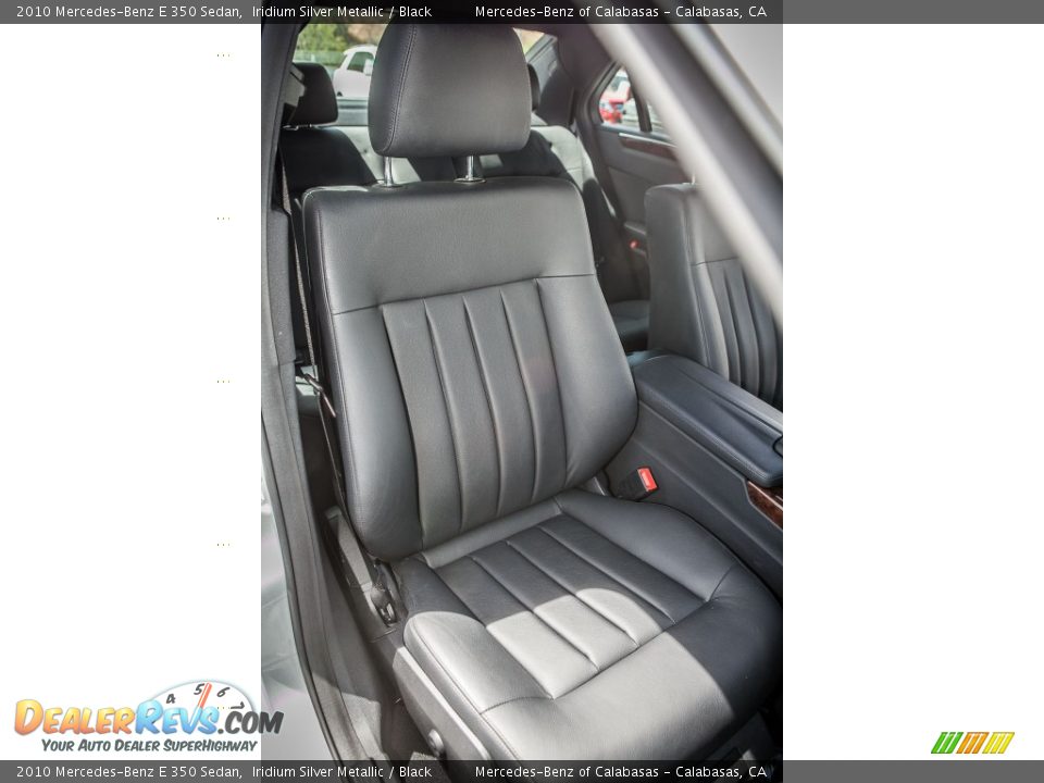 2010 Mercedes-Benz E 350 Sedan Iridium Silver Metallic / Black Photo #24