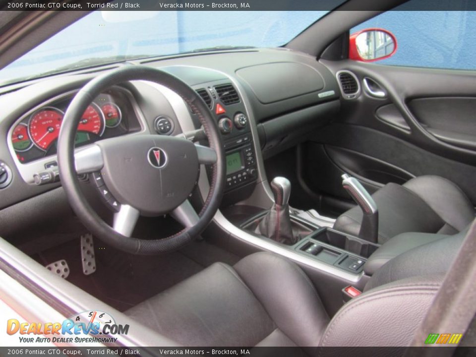 2006 Pontiac GTO Coupe Torrid Red / Black Photo #7