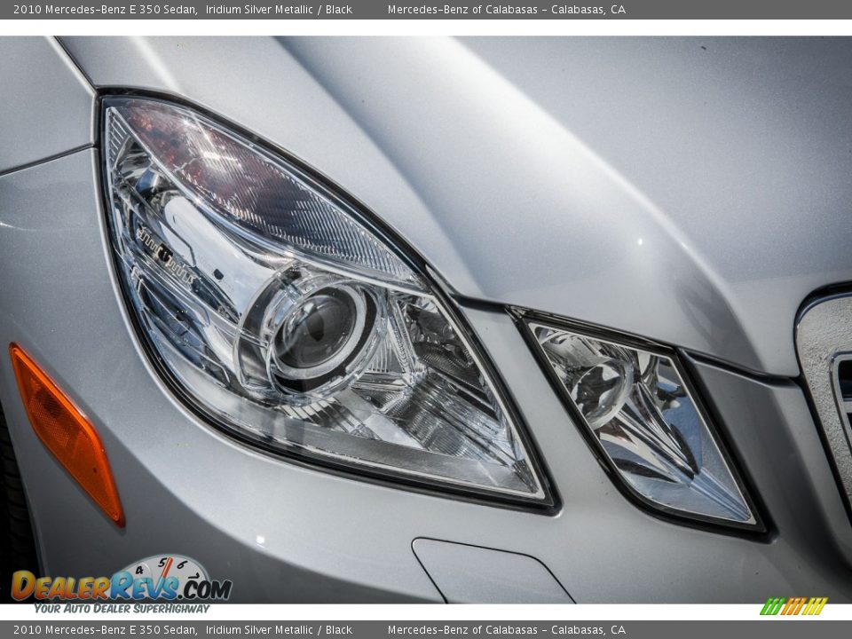 2010 Mercedes-Benz E 350 Sedan Iridium Silver Metallic / Black Photo #26