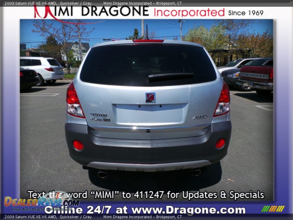 2009 Saturn VUE XE V6 AWD Quicksilver / Gray Photo #5