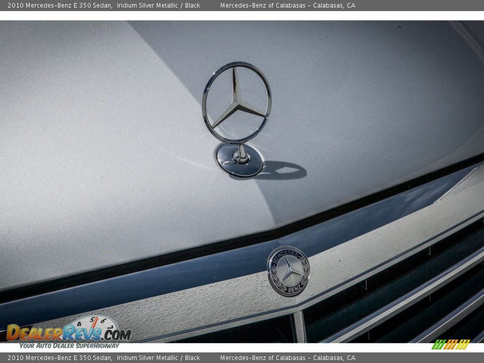 2010 Mercedes-Benz E 350 Sedan Iridium Silver Metallic / Black Photo #27