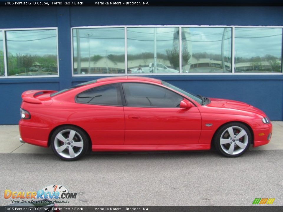 2006 Pontiac GTO Coupe Torrid Red / Black Photo #11
