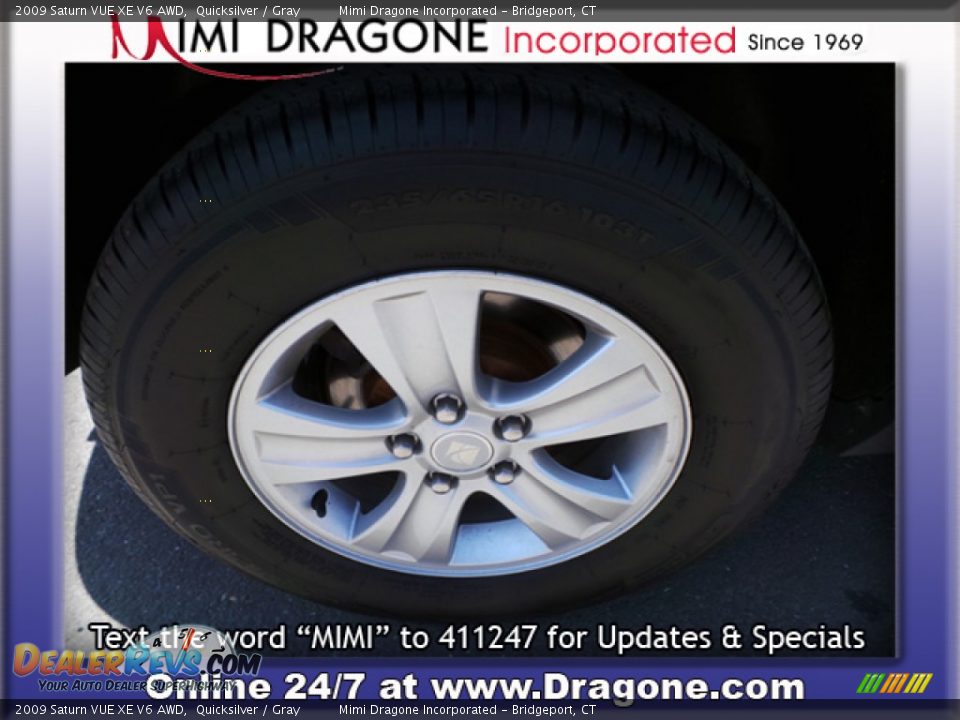 2009 Saturn VUE XE V6 AWD Quicksilver / Gray Photo #7