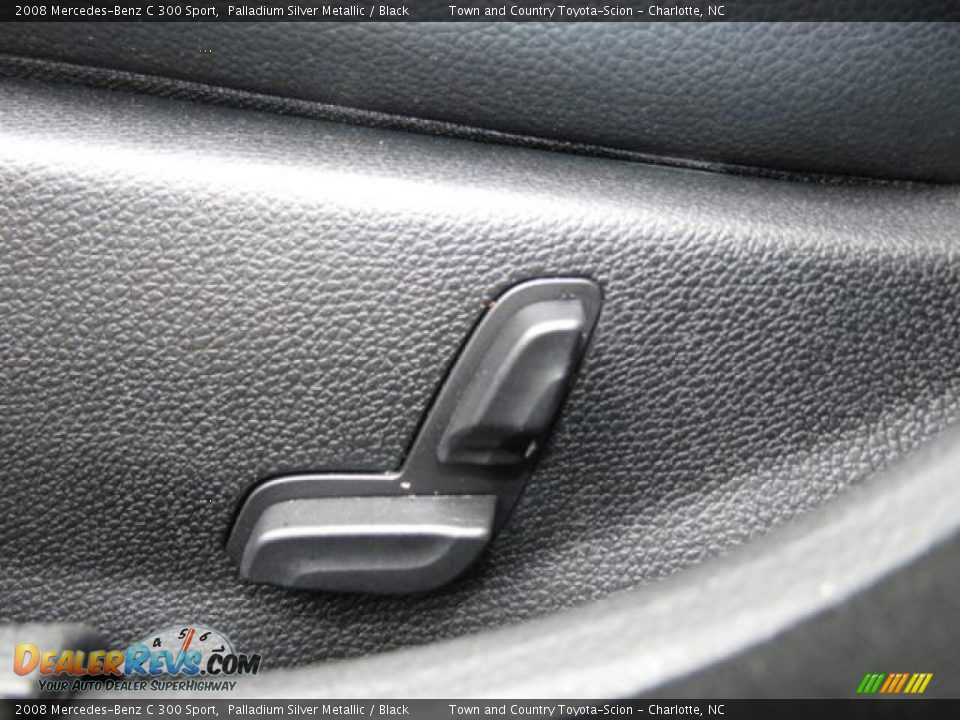 2008 Mercedes-Benz C 300 Sport Palladium Silver Metallic / Black Photo #9