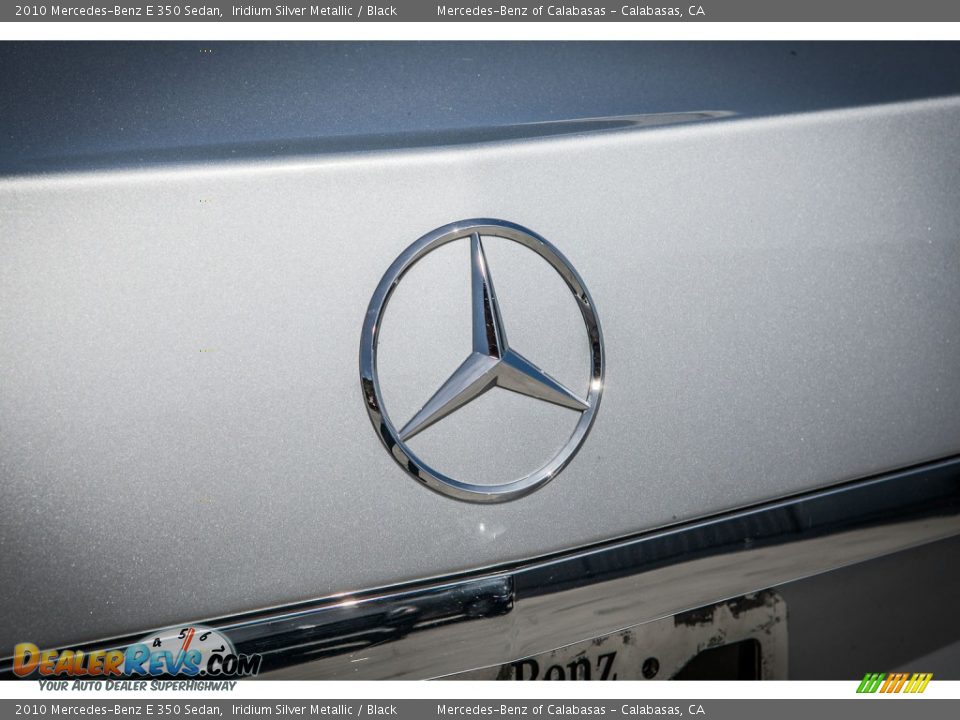 2010 Mercedes-Benz E 350 Sedan Iridium Silver Metallic / Black Photo #29