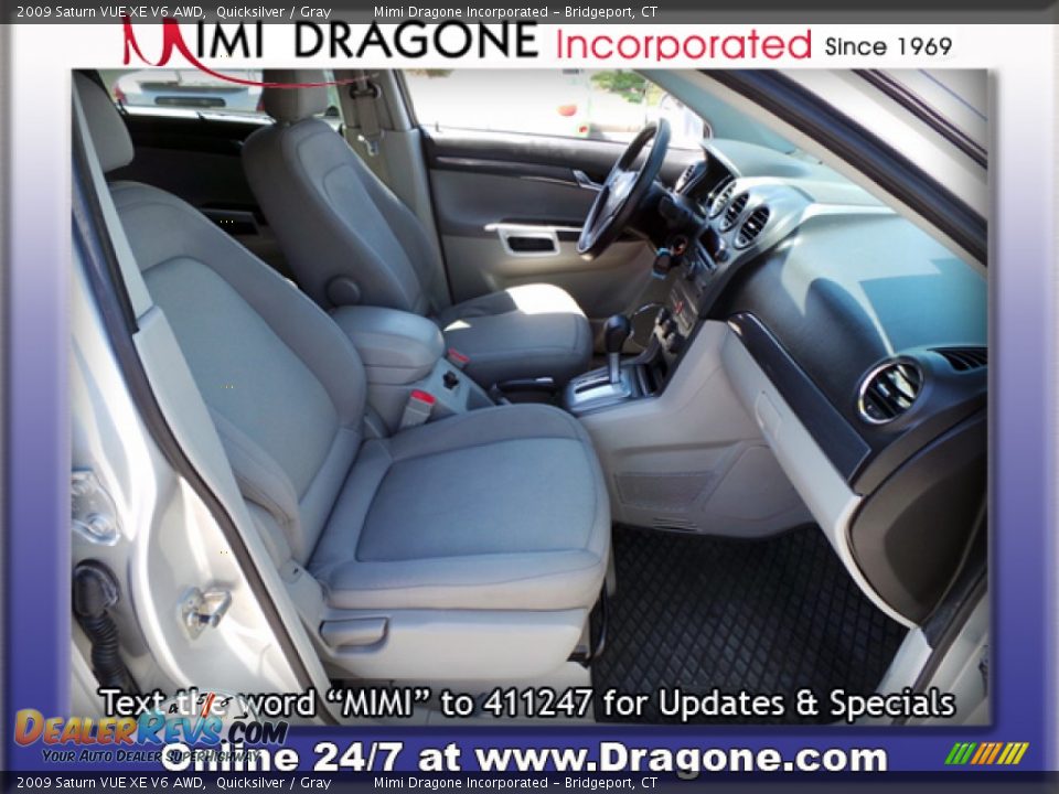 2009 Saturn VUE XE V6 AWD Quicksilver / Gray Photo #9