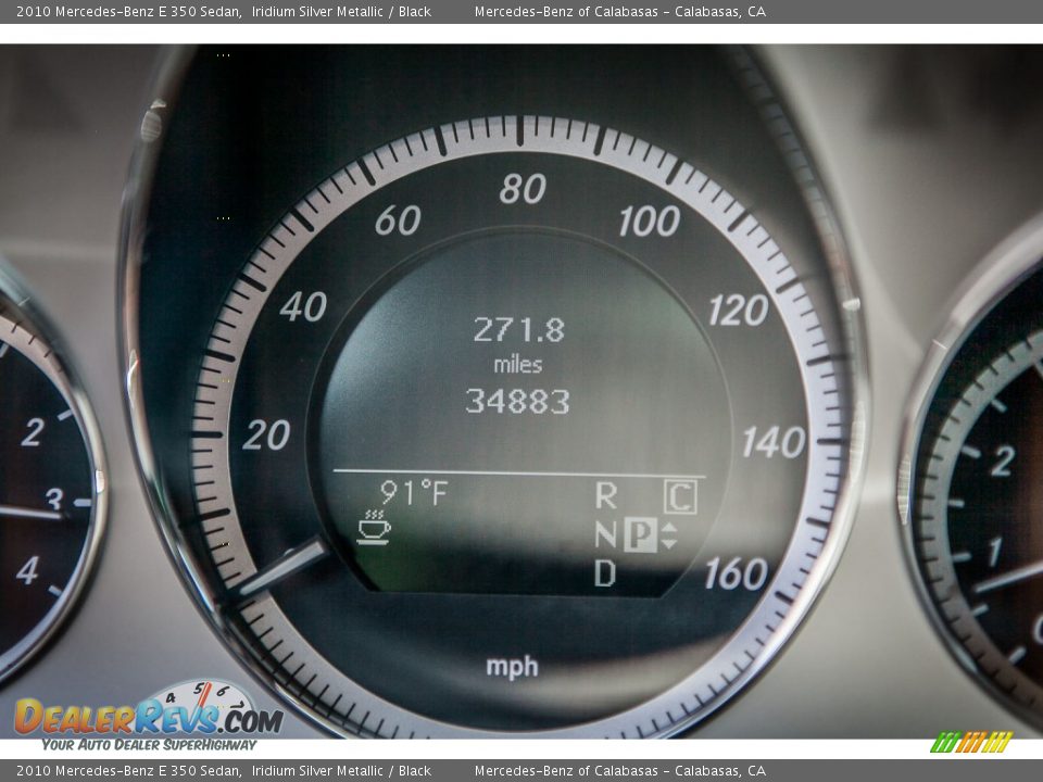 2010 Mercedes-Benz E 350 Sedan Iridium Silver Metallic / Black Photo #30