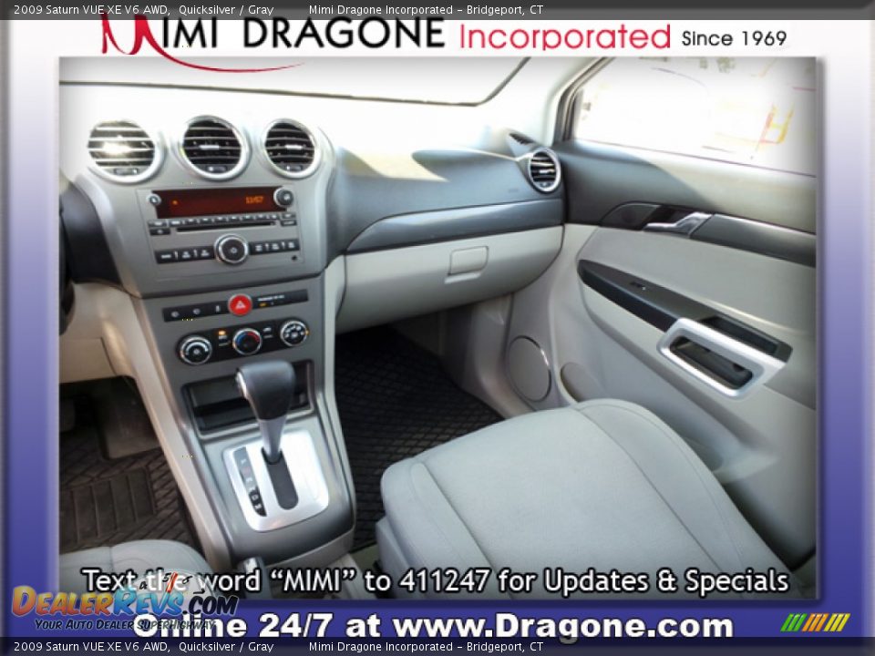 2009 Saturn VUE XE V6 AWD Quicksilver / Gray Photo #12