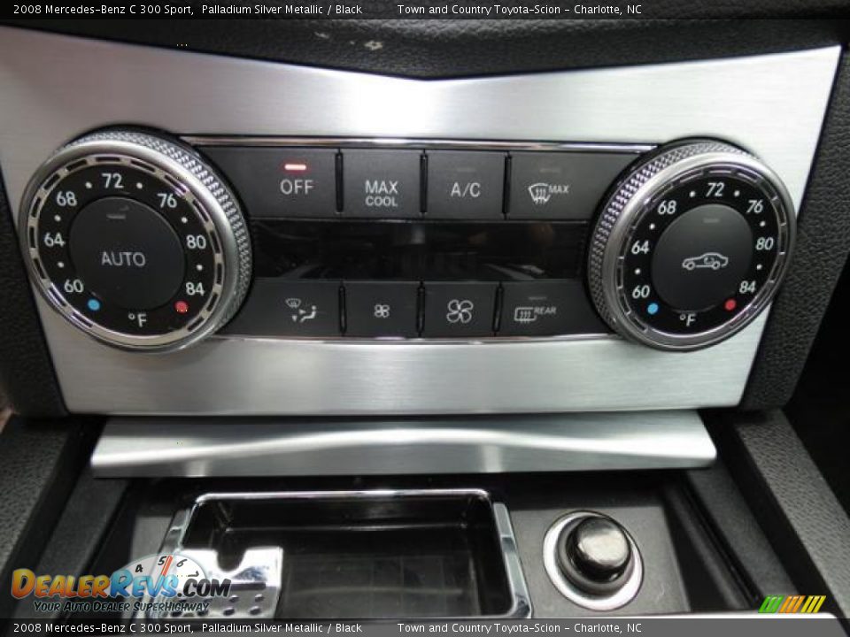 2008 Mercedes-Benz C 300 Sport Palladium Silver Metallic / Black Photo #16