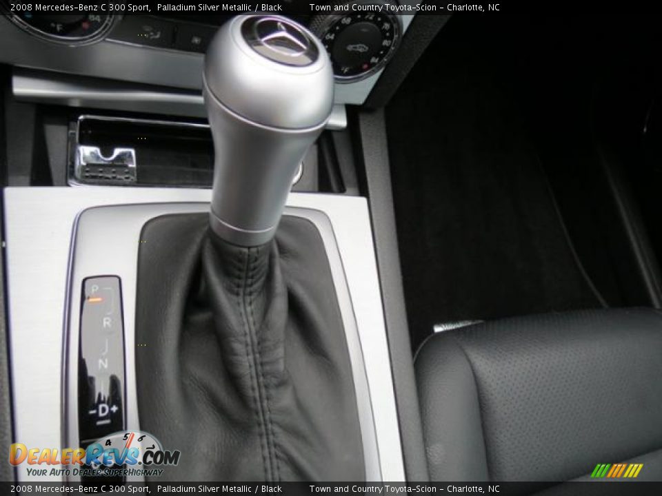 2008 Mercedes-Benz C 300 Sport Palladium Silver Metallic / Black Photo #17