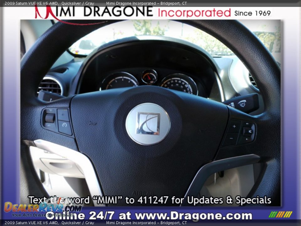 2009 Saturn VUE XE V6 AWD Quicksilver / Gray Photo #16