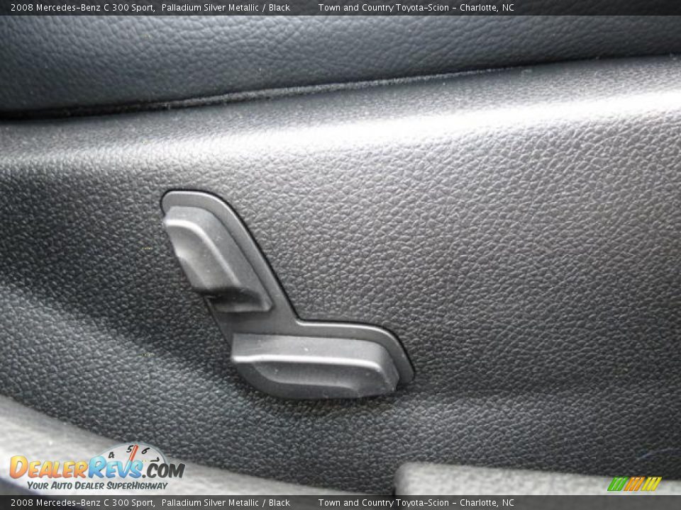 2008 Mercedes-Benz C 300 Sport Palladium Silver Metallic / Black Photo #25