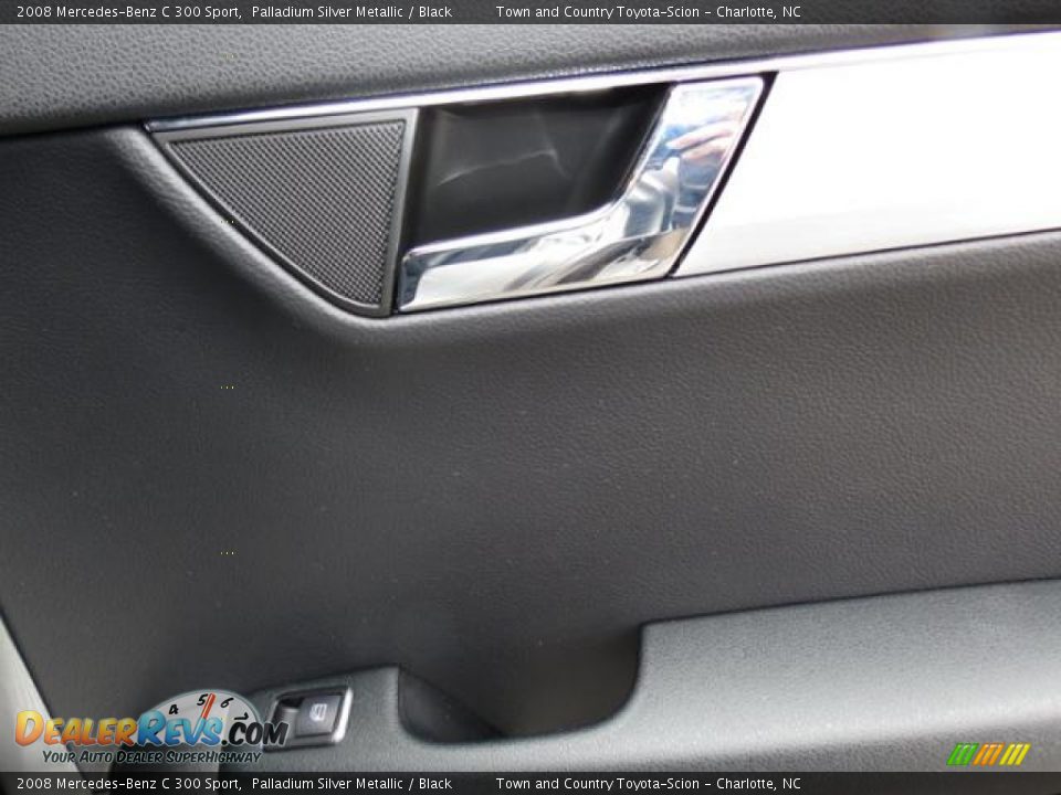2008 Mercedes-Benz C 300 Sport Palladium Silver Metallic / Black Photo #28