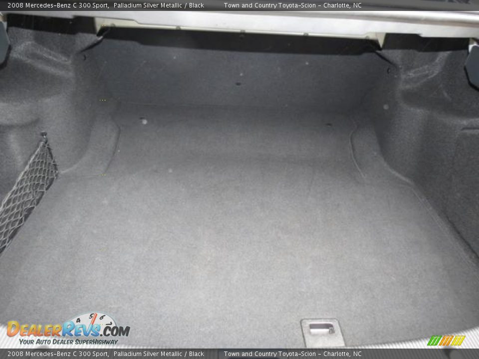 2008 Mercedes-Benz C 300 Sport Palladium Silver Metallic / Black Photo #29