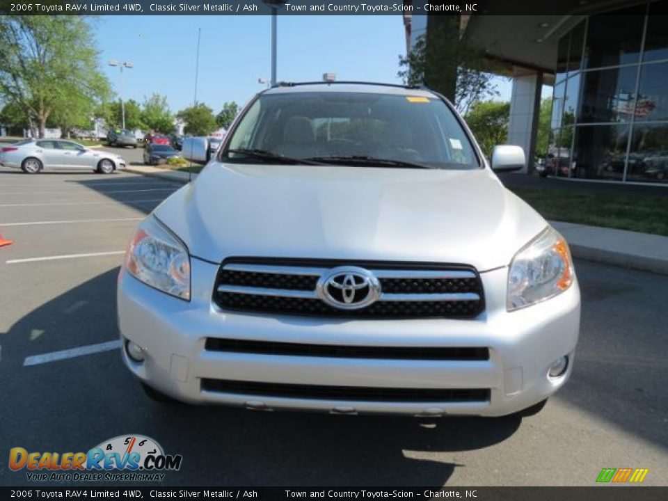 2006 Toyota RAV4 Limited 4WD Classic Silver Metallic / Ash Photo #2