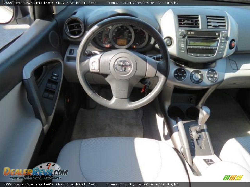 2006 Toyota RAV4 Limited 4WD Classic Silver Metallic / Ash Photo #5