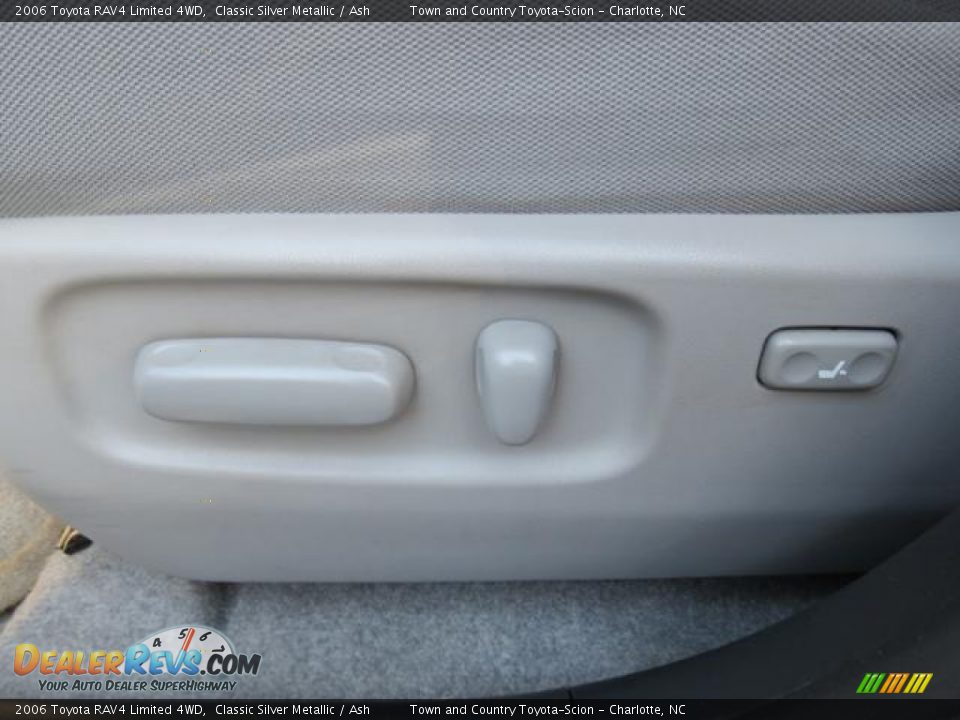 2006 Toyota RAV4 Limited 4WD Classic Silver Metallic / Ash Photo #10