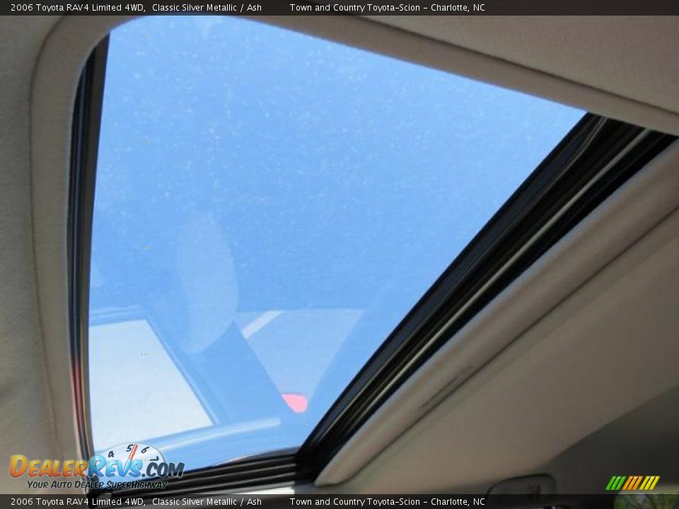 2006 Toyota RAV4 Limited 4WD Classic Silver Metallic / Ash Photo #13