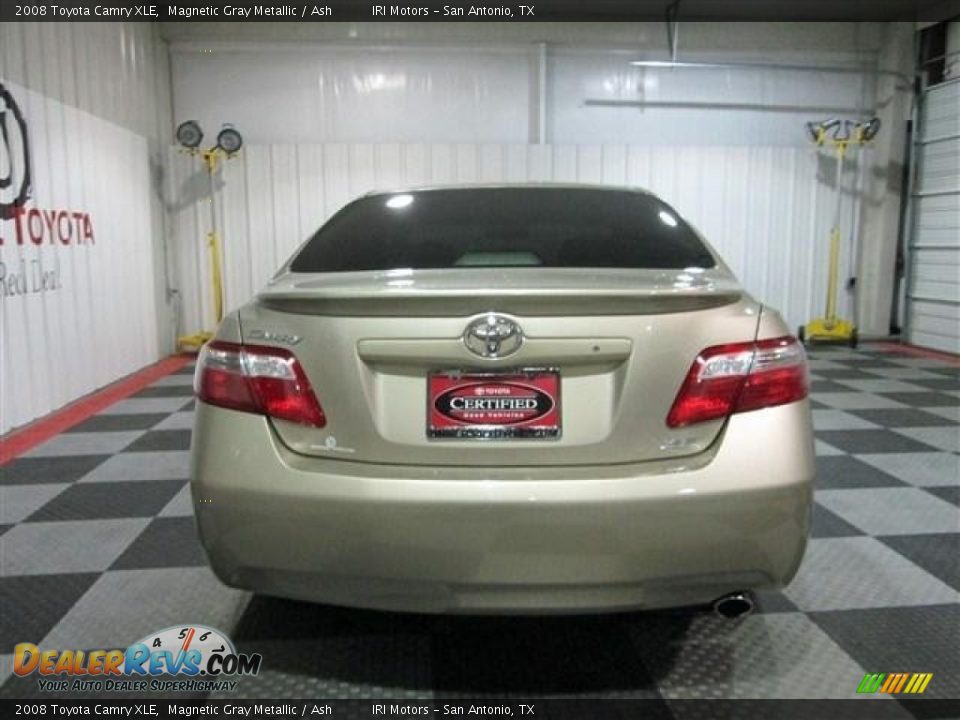 2008 Toyota Camry XLE Magnetic Gray Metallic / Ash Photo #6