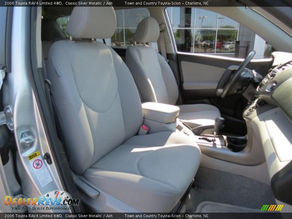 2006 Toyota RAV4 Limited 4WD Classic Silver Metallic / Ash Photo #24