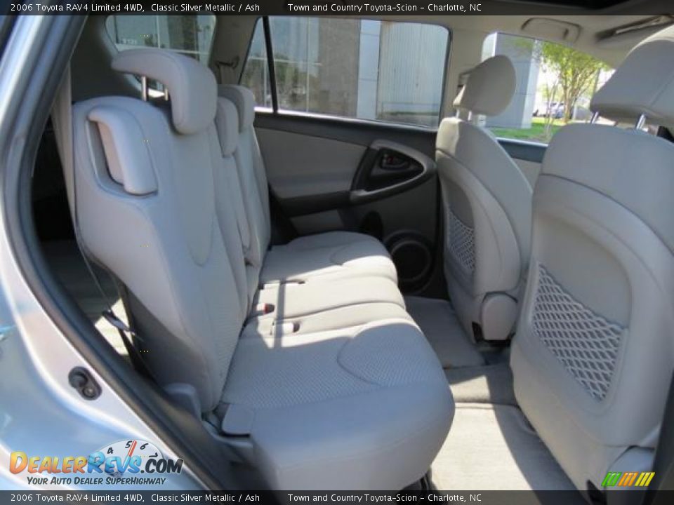 2006 Toyota RAV4 Limited 4WD Classic Silver Metallic / Ash Photo #27