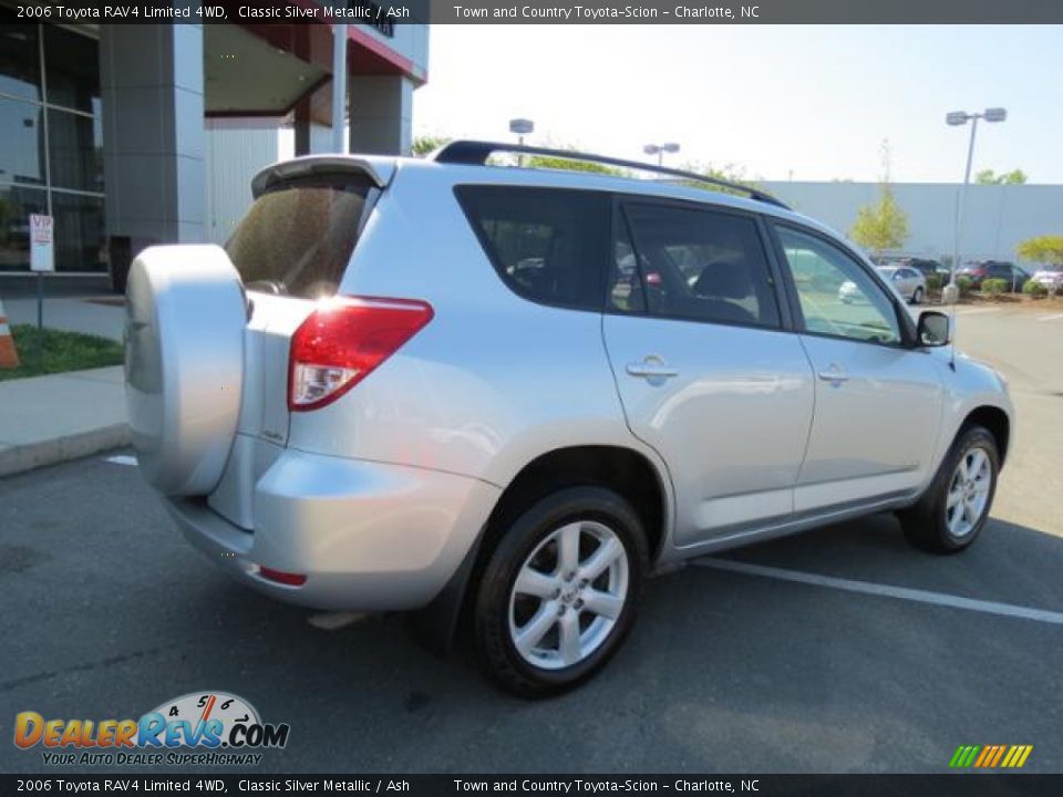 2006 Toyota RAV4 Limited 4WD Classic Silver Metallic / Ash Photo #30