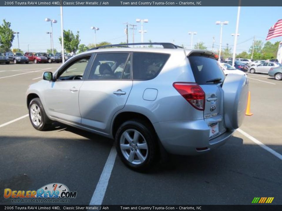 2006 Toyota RAV4 Limited 4WD Classic Silver Metallic / Ash Photo #32