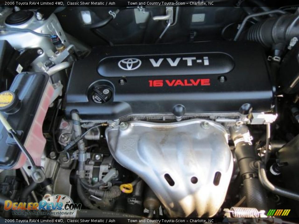 2006 Toyota RAV4 Limited 4WD Classic Silver Metallic / Ash Photo #33
