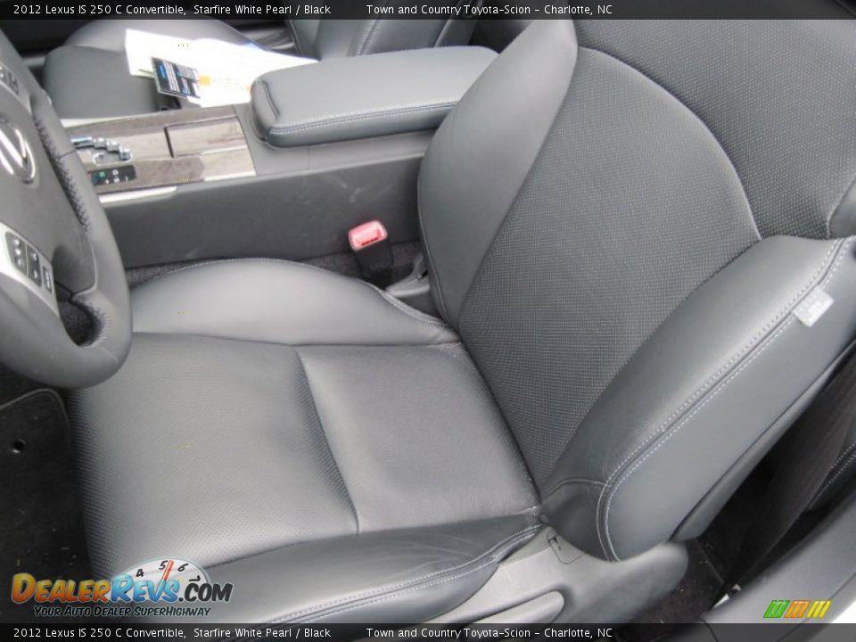 2012 Lexus IS 250 C Convertible Starfire White Pearl / Black Photo #12