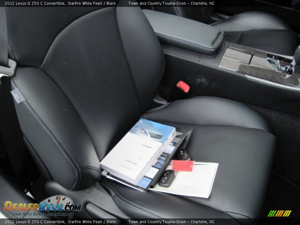2012 Lexus IS 250 C Convertible Starfire White Pearl / Black Photo #13
